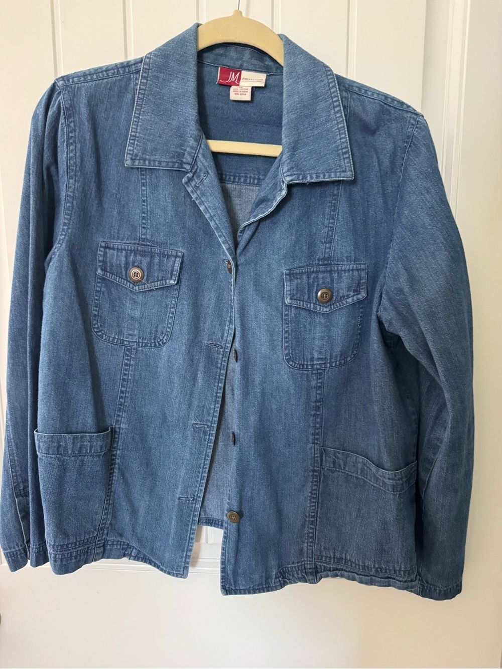 Women's Blue and Navy Shirt